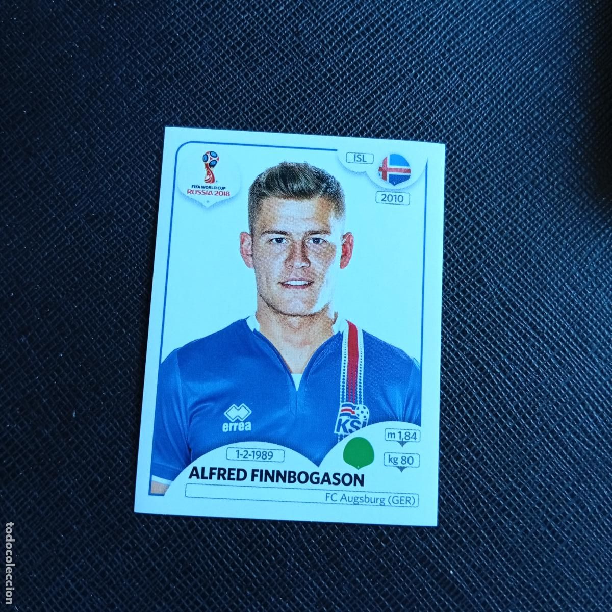 Cromos de f&uacute;tbol: 308 FINNBOGASON ISLANDIA PANINI MUNDIAL RUSIA 2018 CROMO FUTBOL 18 - SIN PEGAR - /CJ2 ...