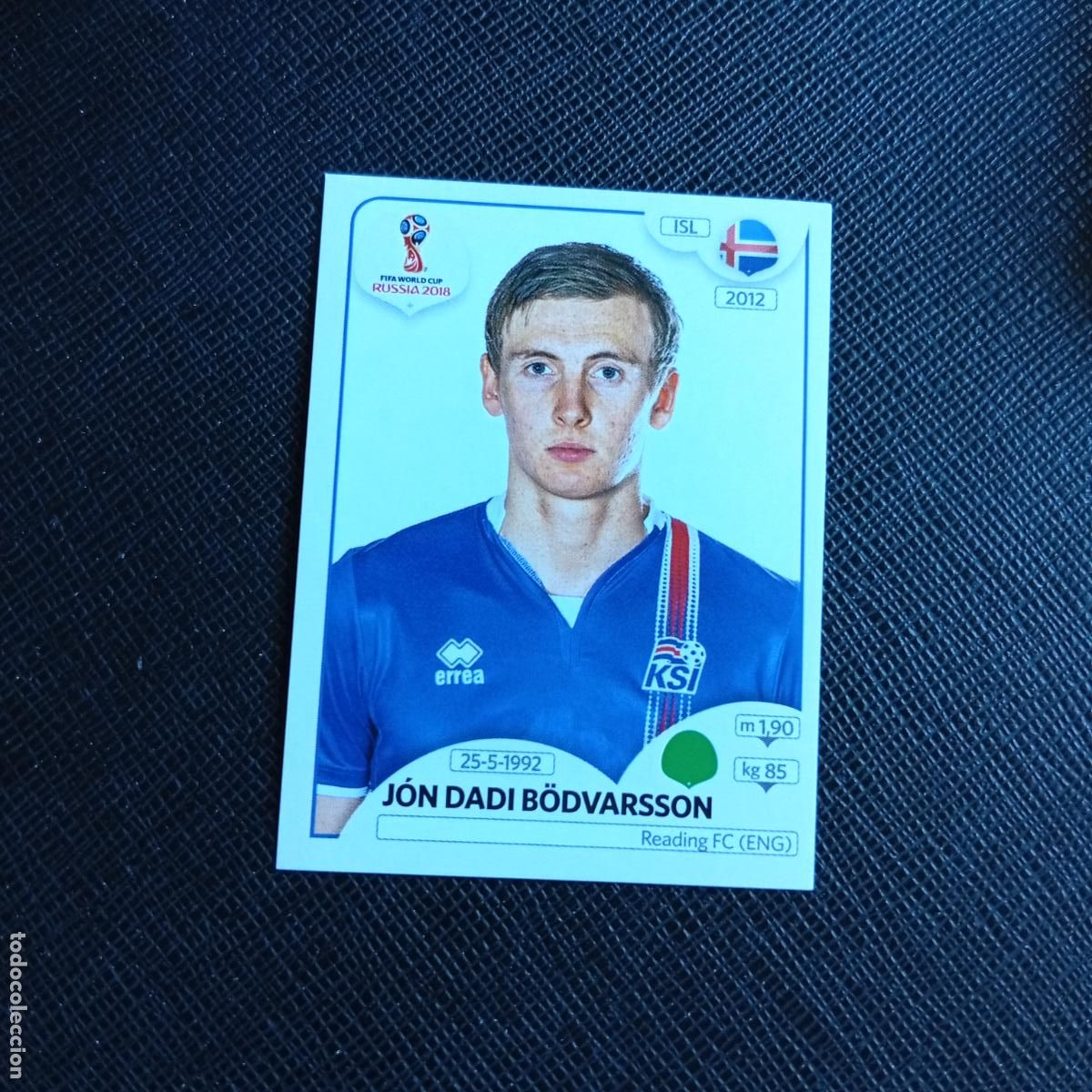 Cromos de f&uacute;tbol: 309 BODVARSSON ISLANDIA PANINI MUNDIAL RUSIA 2018 CROMO FUTBOL 18 - SIN PEGAR - /CJ2 ..