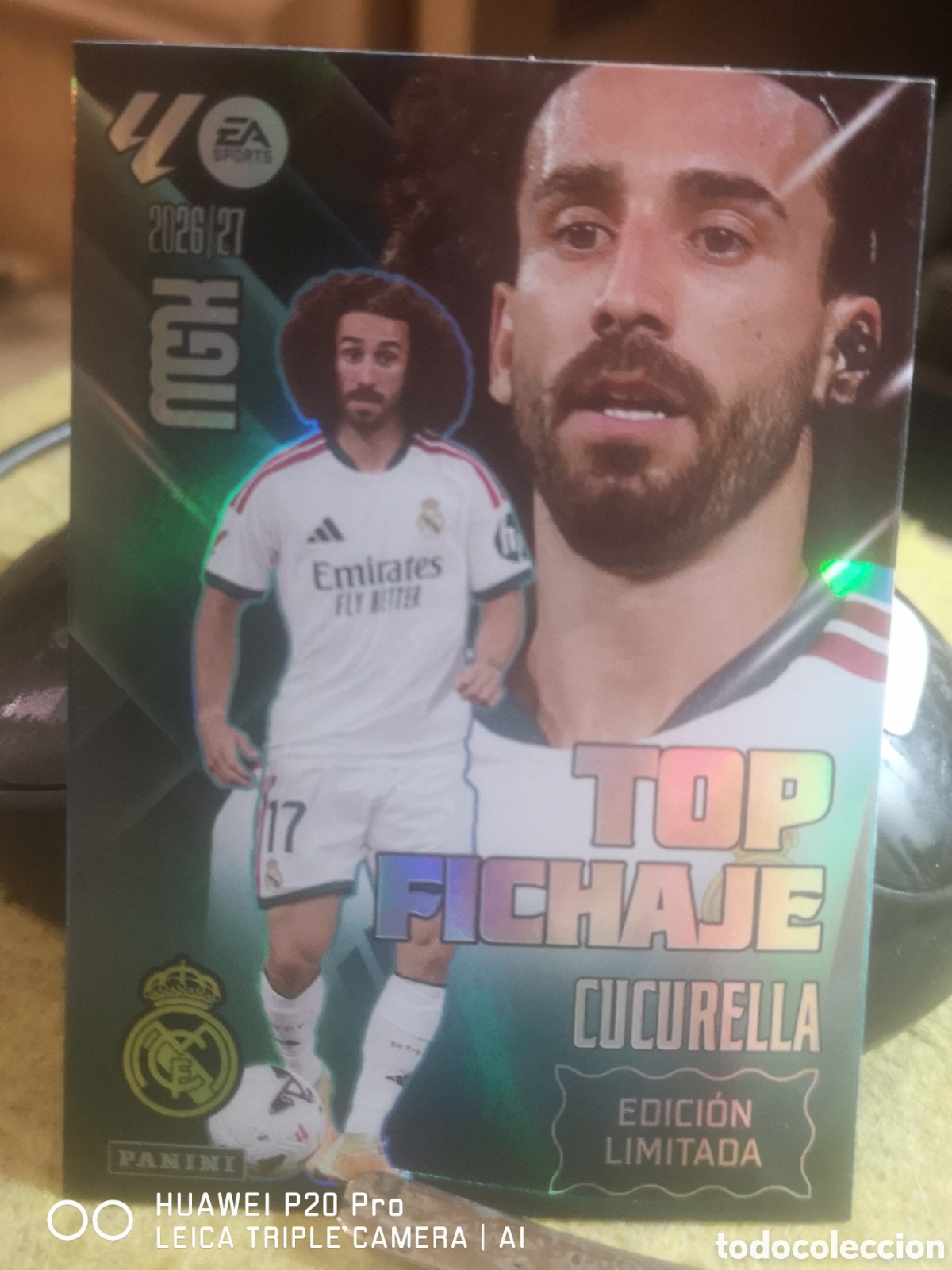 Cromos de f&uacute;tbol: EDICI&Oacute;N LIMITADA TOP FICHAJE CUCURELLA MEGACRACKS 2026 2027 - real madrid