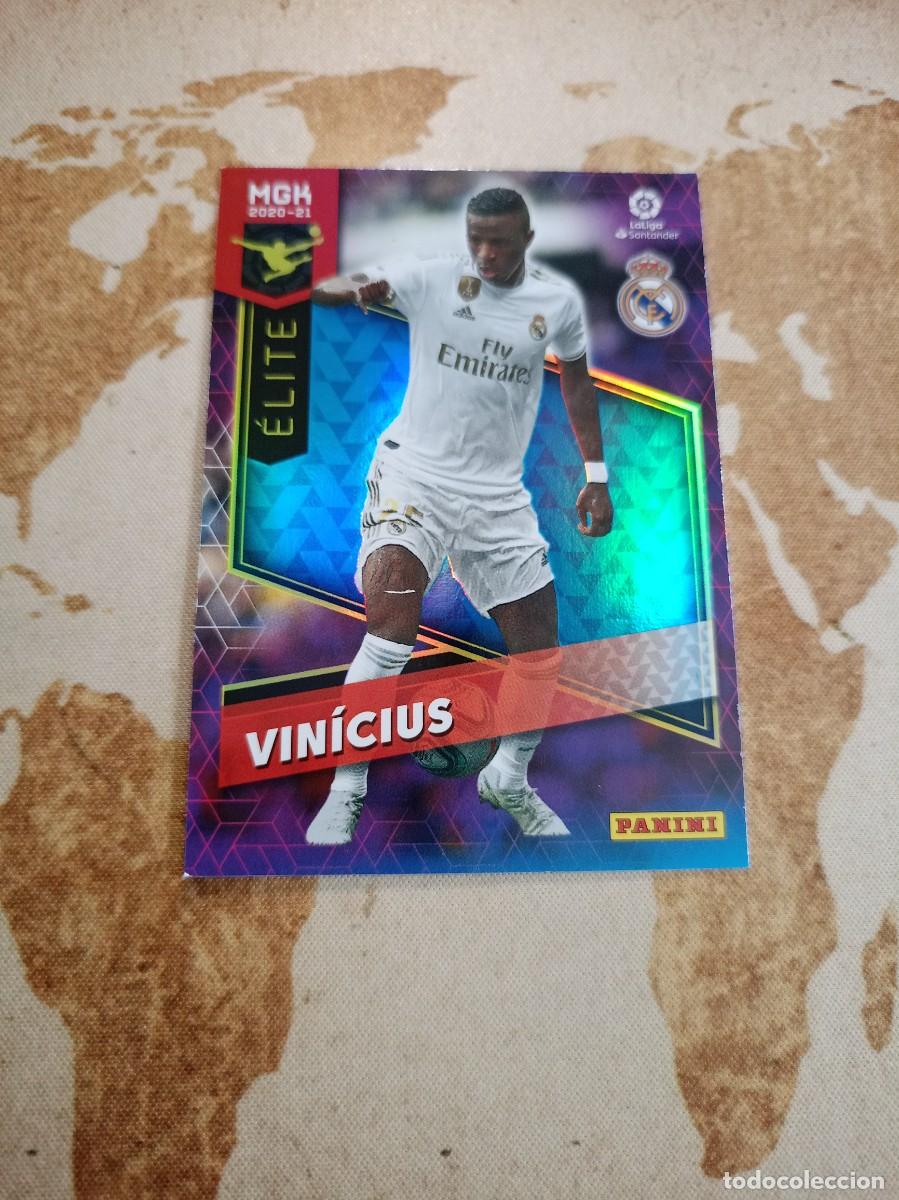 Cromos de f&uacute;tbol: &Eacute;lite 386 VINICIUS Megacracks 2020-21