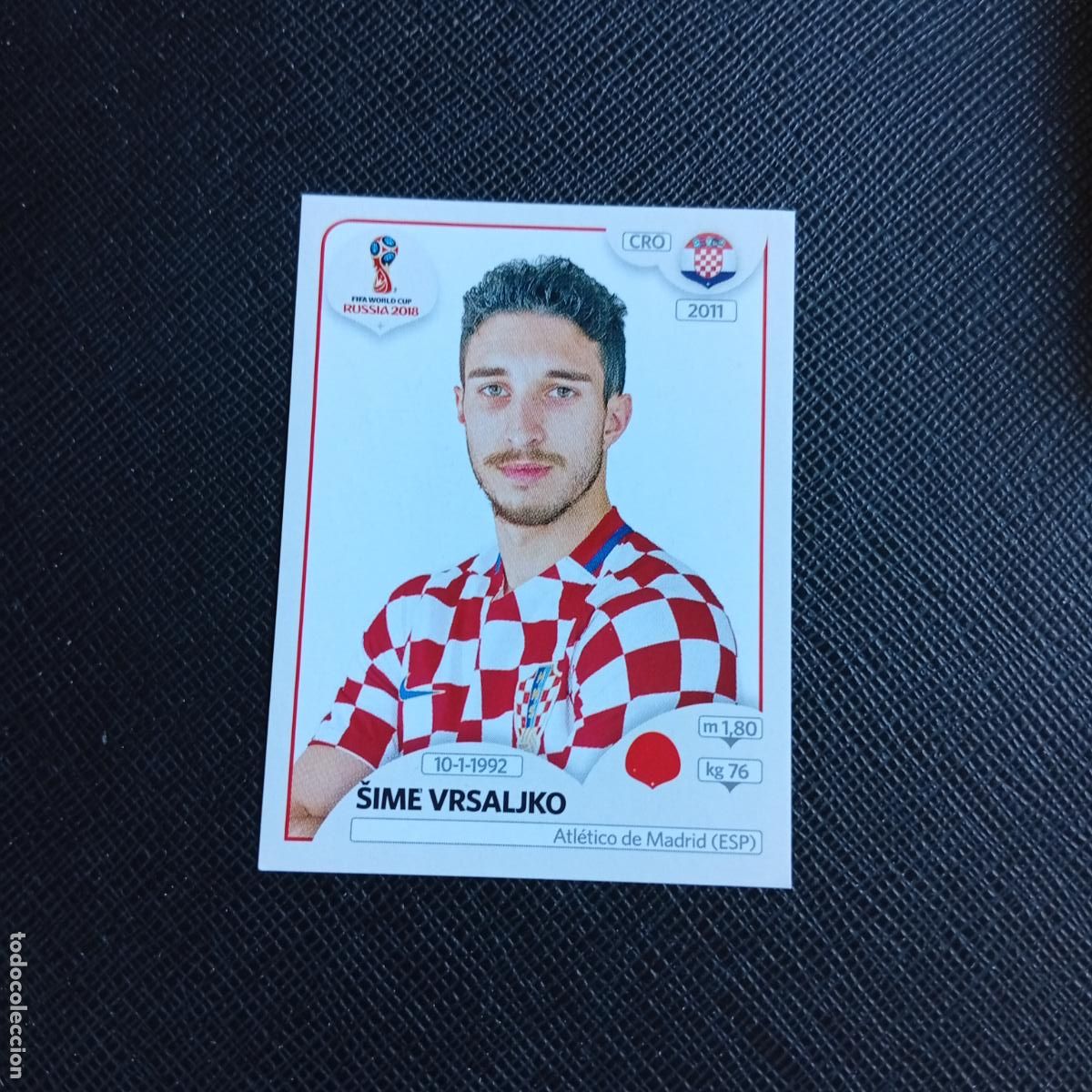 Fu&szlig;ball-Sticker: 315 VRSALJKO CROACIA PANINI MUNDIAL RUSIA 2018 CROMO FUTBOL 18 - SIN PEGAR - /CJ2