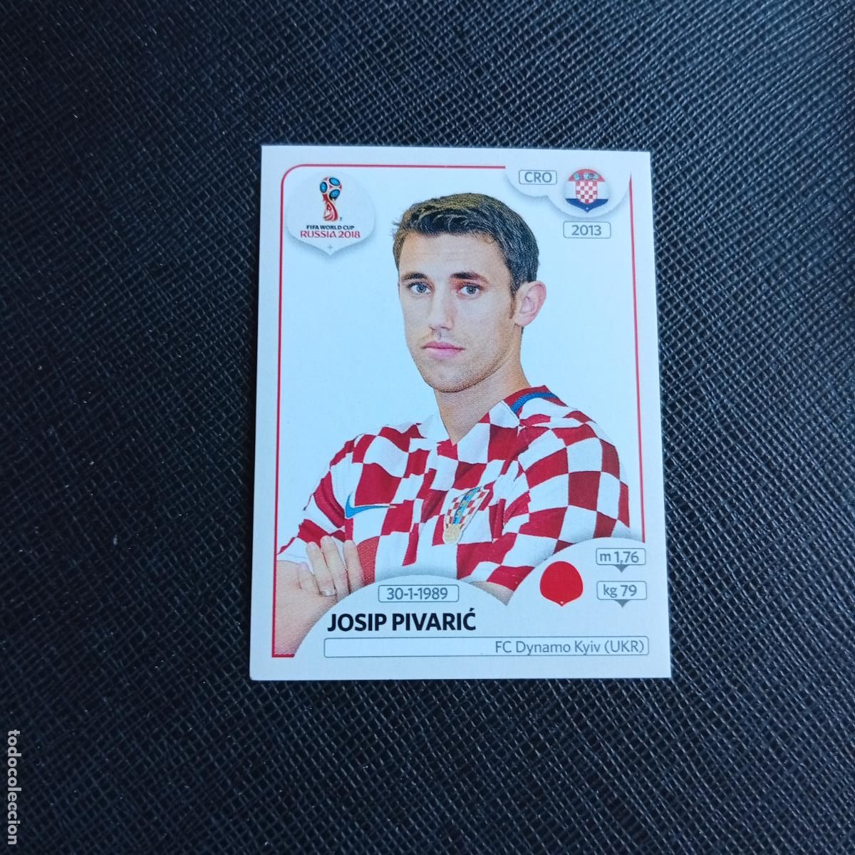 Fu&szlig;ball-Sticker: 319 PIVARIC CROACIA PANINI MUNDIAL RUSIA 2018 CROMO FUTBOL 18 - SIN PEGAR - /CJ2