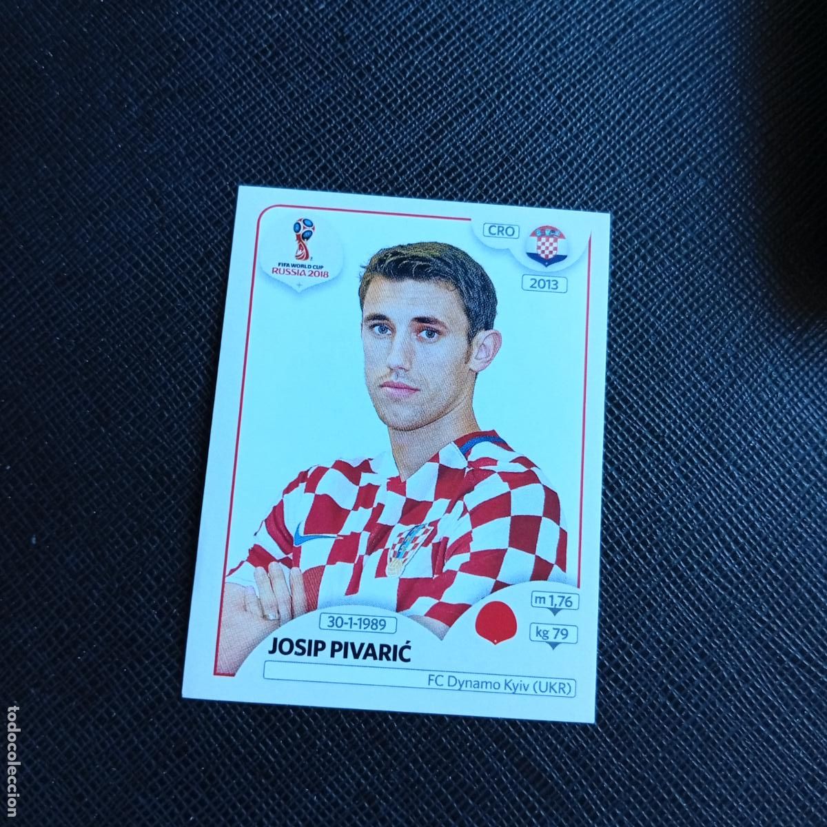 Fu&szlig;ball-Sticker: 319 PIVARIC CROACIA PANINI MUNDIAL RUSIA 2018 CROMO FUTBOL 18 - SIN PEGAR - /CJ2