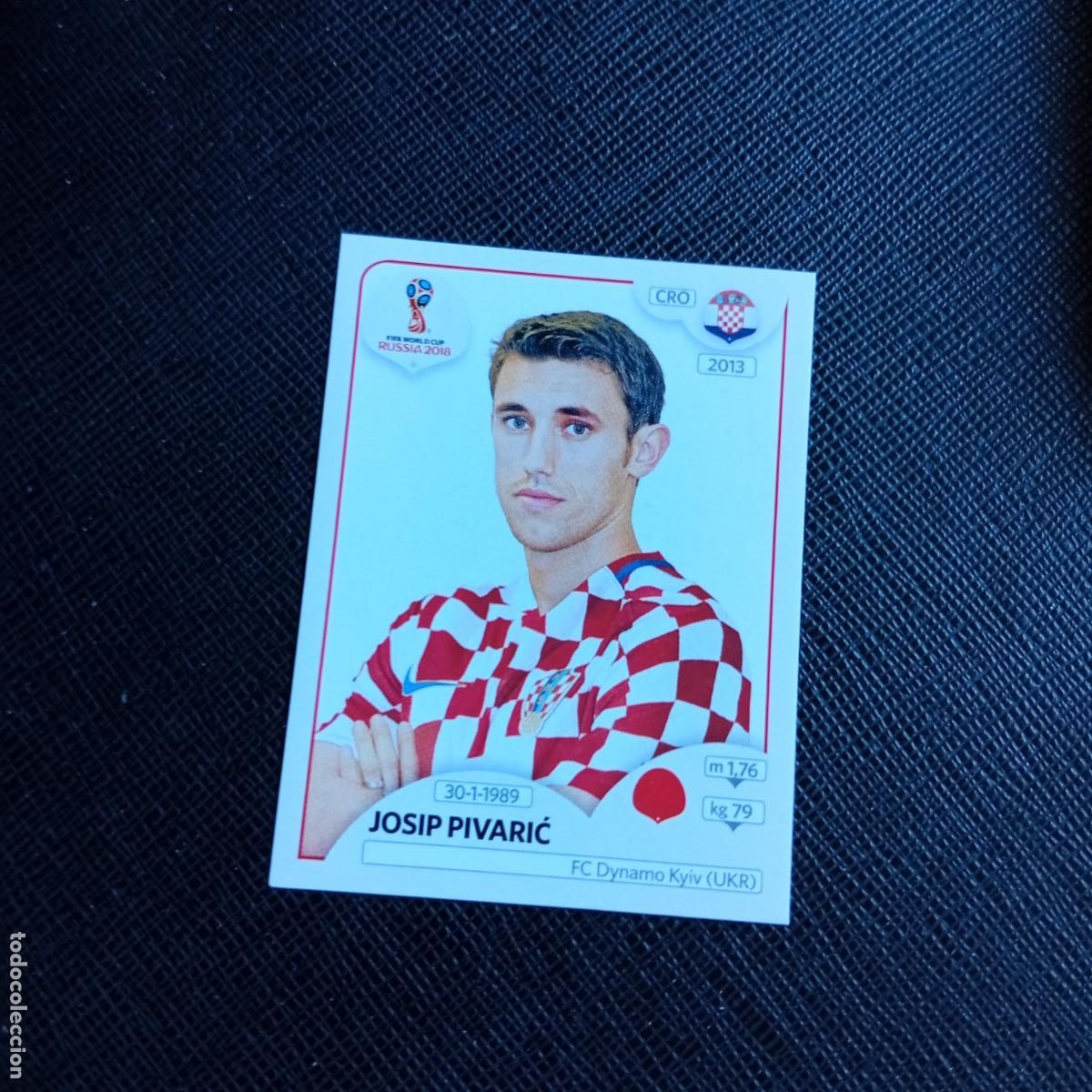 Fu&szlig;ball-Sticker: 319 PIVARIC CROACIA PANINI MUNDIAL RUSIA 2018 CROMO FUTBOL 18 - SIN PEGAR - /CJ2 .