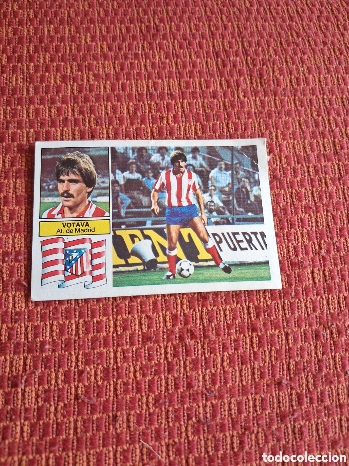 Cartes &agrave; collectionner de Football: Liga este 82 83 votava fichaje N 28 bis del Atl&eacute;tico de Madrid recuperado del &aacute;lbum ver fotos