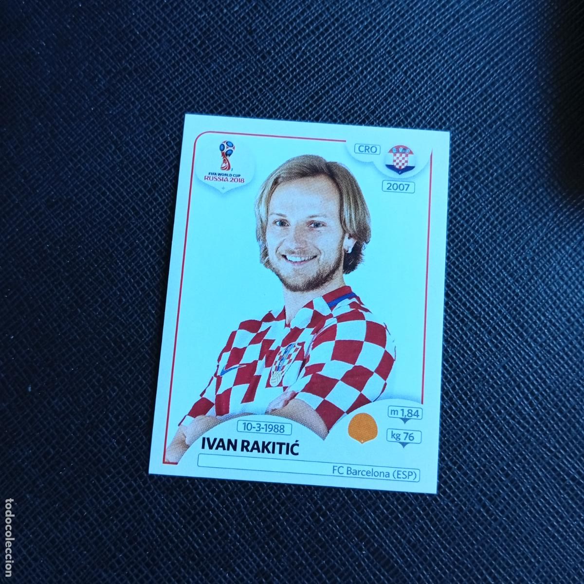 Cartes &agrave; collectionner de Football: 321 RAKITIC CROACIA PANINI MUNDIAL RUSIA 2018 CROMO FUTBOL 18 - SIN PEGAR - /CJ2
