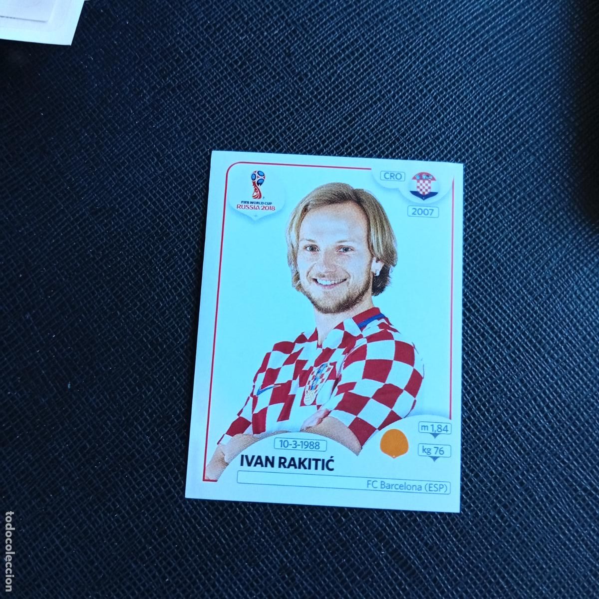 Cartes &agrave; collectionner de Football: 321 RAKITIC CROACIA PANINI MUNDIAL RUSIA 2018 CROMO FUTBOL 18 - SIN PEGAR - /CJ2 D