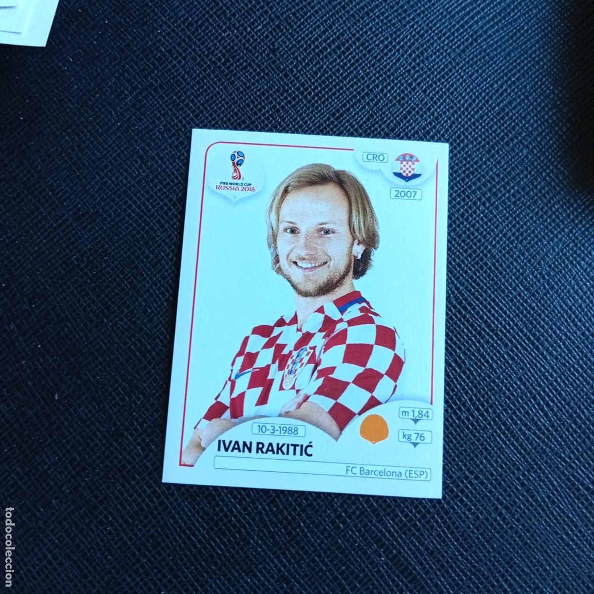 Cartes &agrave; collectionner de Football: 321 RAKITIC CROACIA PANINI MUNDIAL RUSIA 2018 CROMO FUTBOL 18 - SIN PEGAR - /CJ2 D
