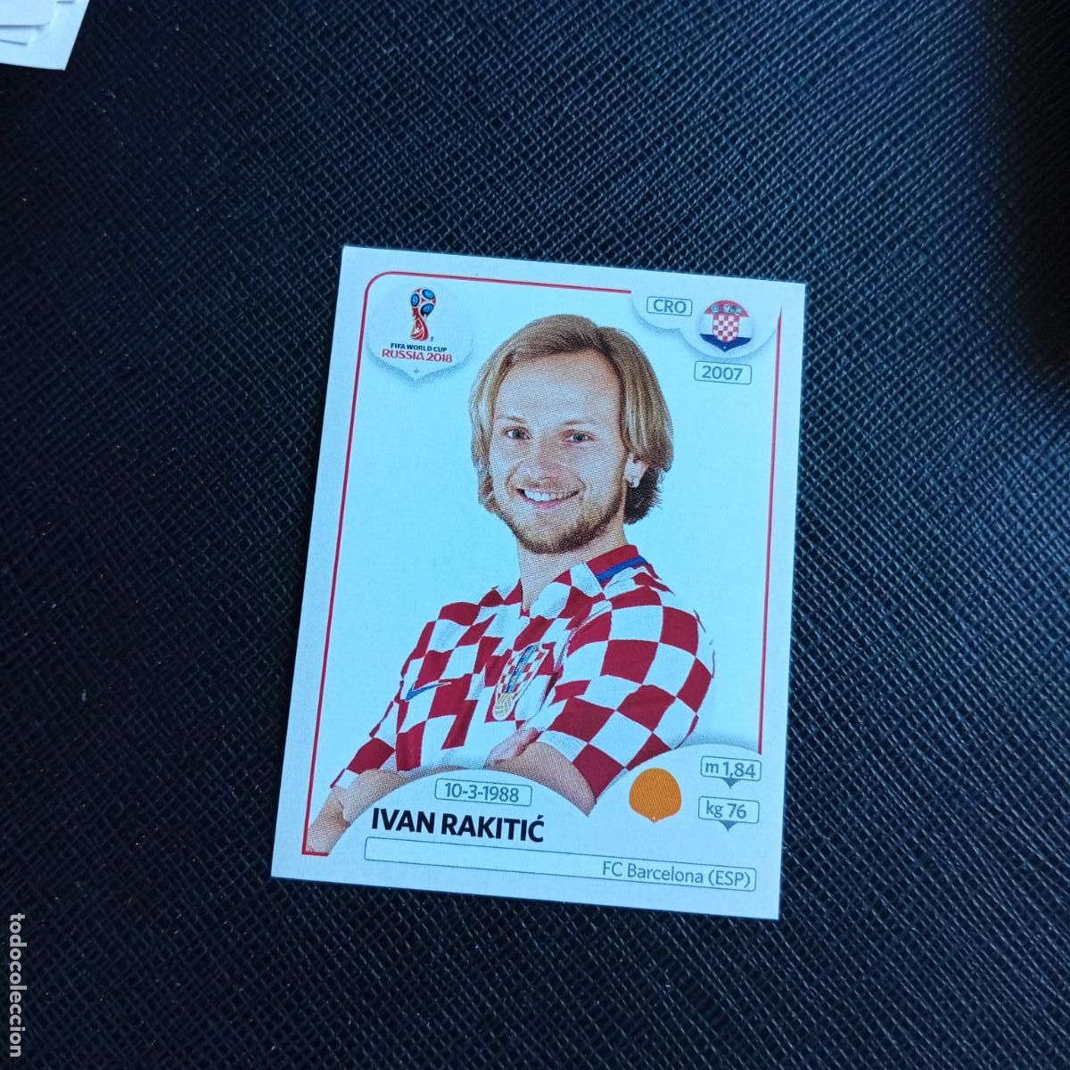 Cartes &agrave; collectionner de Football: 321 RAKITIC CROACIA PANINI MUNDIAL RUSIA 2018 CROMO FUTBOL 18 - SIN PEGAR - /CJ2 .