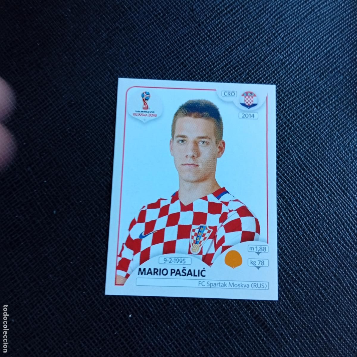 Cromos de f&uacute;tbol: 325 PASALIC CROACIA PANINI MUNDIAL RUSIA 2018 CROMO FUTBOL 18 - SIN PEGAR - /CJ2