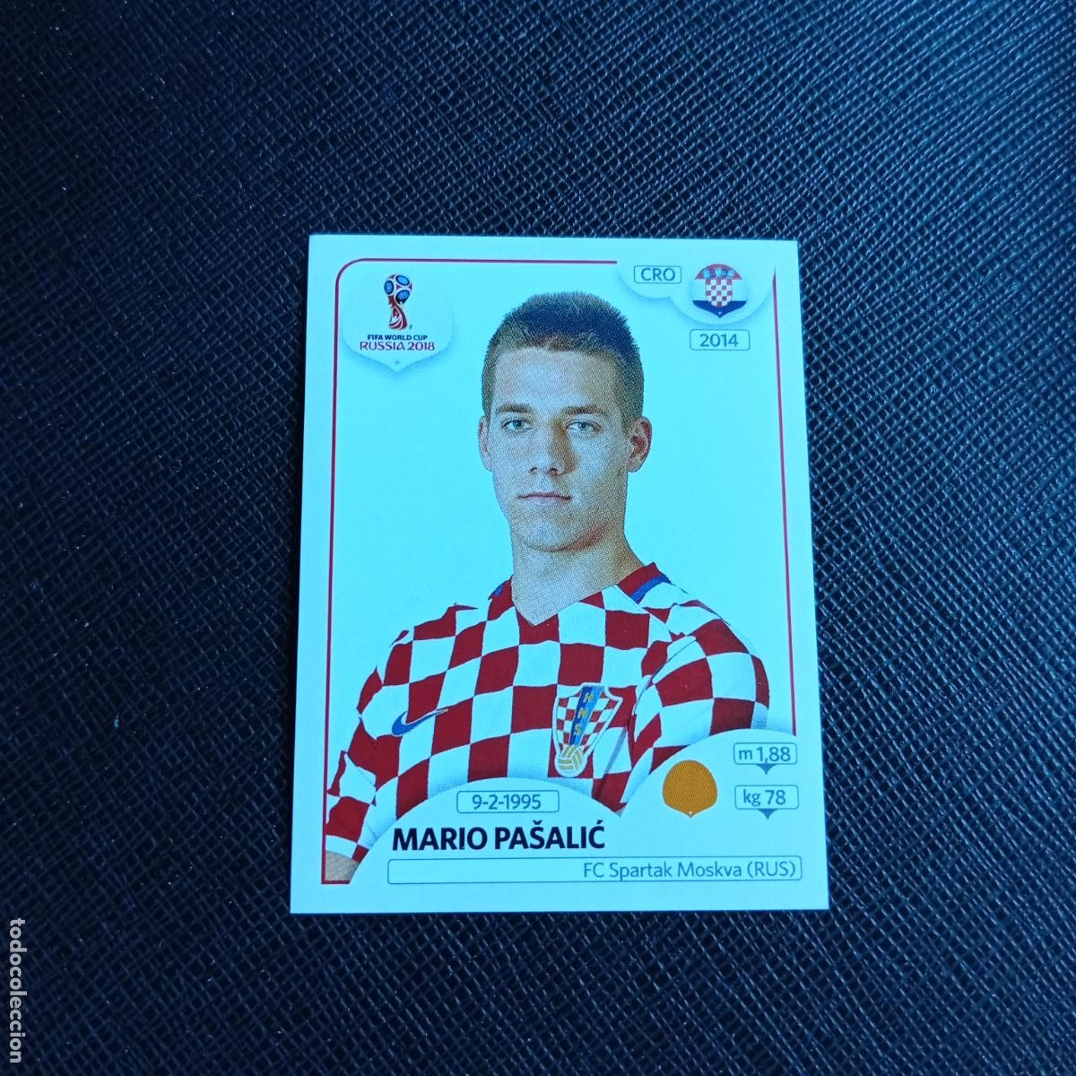 Cromos de f&uacute;tbol: 325 PASALIC CROACIA PANINI MUNDIAL RUSIA 2018 CROMO FUTBOL 18 - SIN PEGAR - /CJ2 ..