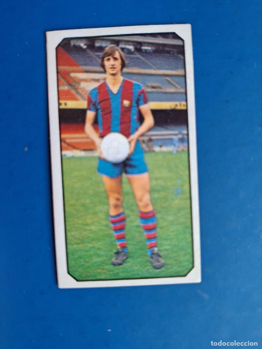 Cromos de f&uacute;tbol: Este 77 78 1977 1978 Cruyff Barcelona