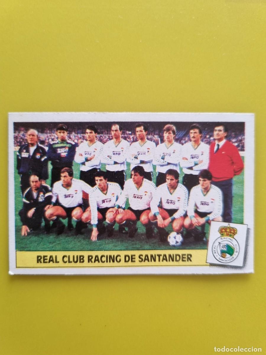 Cromos de f&uacute;tbol: CROMO LIGA ESTE 86 87 1986 1987 DESPEGADO ALINEACION RACING DE SANTANDER AR1026