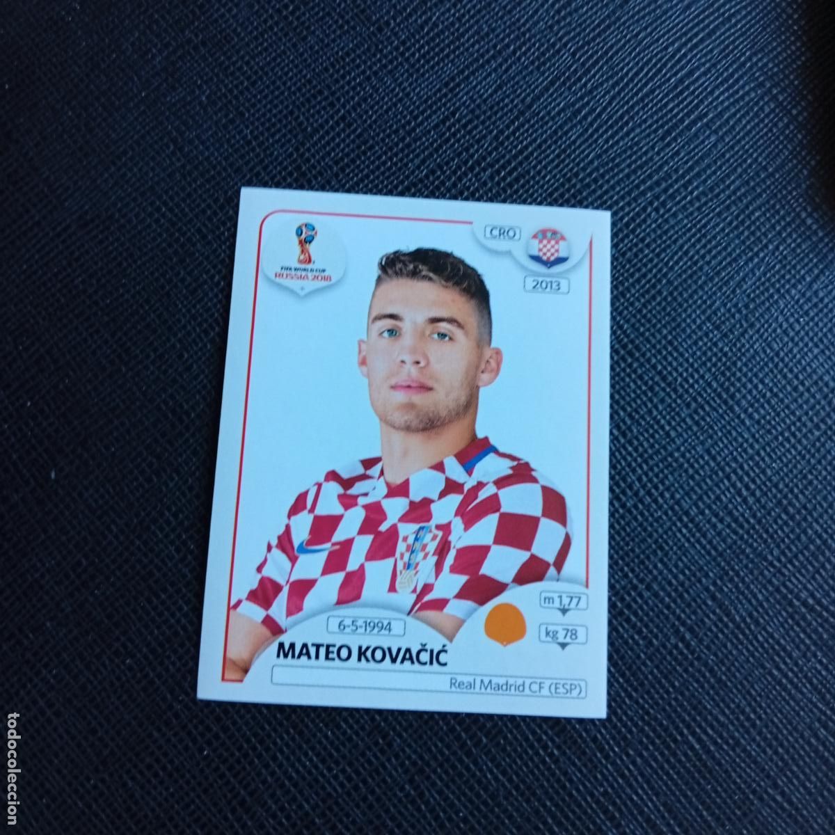 Cromos de f&uacute;tbol: 327 MATEO KOVACIC CROACIA PANINI MUNDIAL RUSIA 2018 CROMO FUTBOL 18 - SIN PEGAR - /CJ2