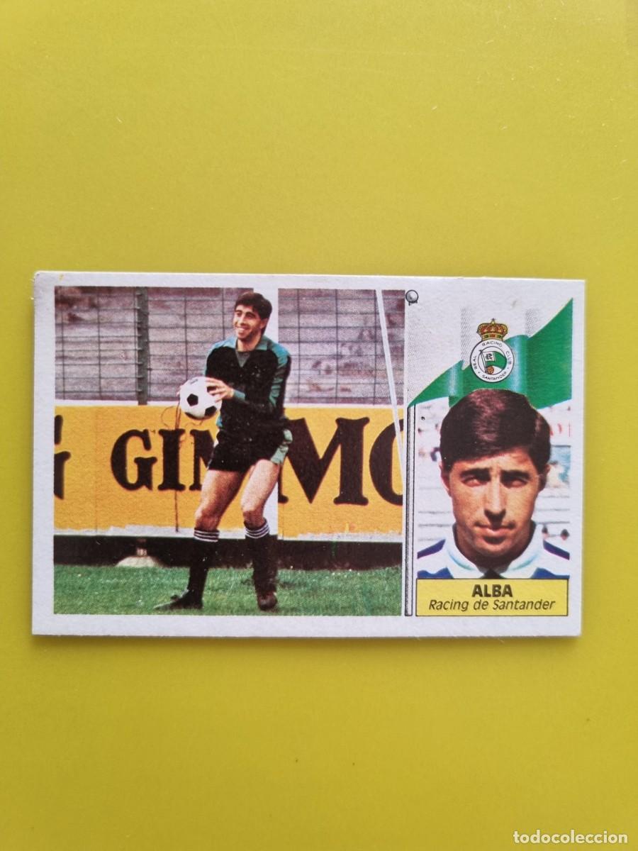 Cromos de f&uacute;tbol: CROMO LIGA ESTE 86 87 1986 1987 DESPEGADO ALBA RACING DE SANTANDER AR1026
