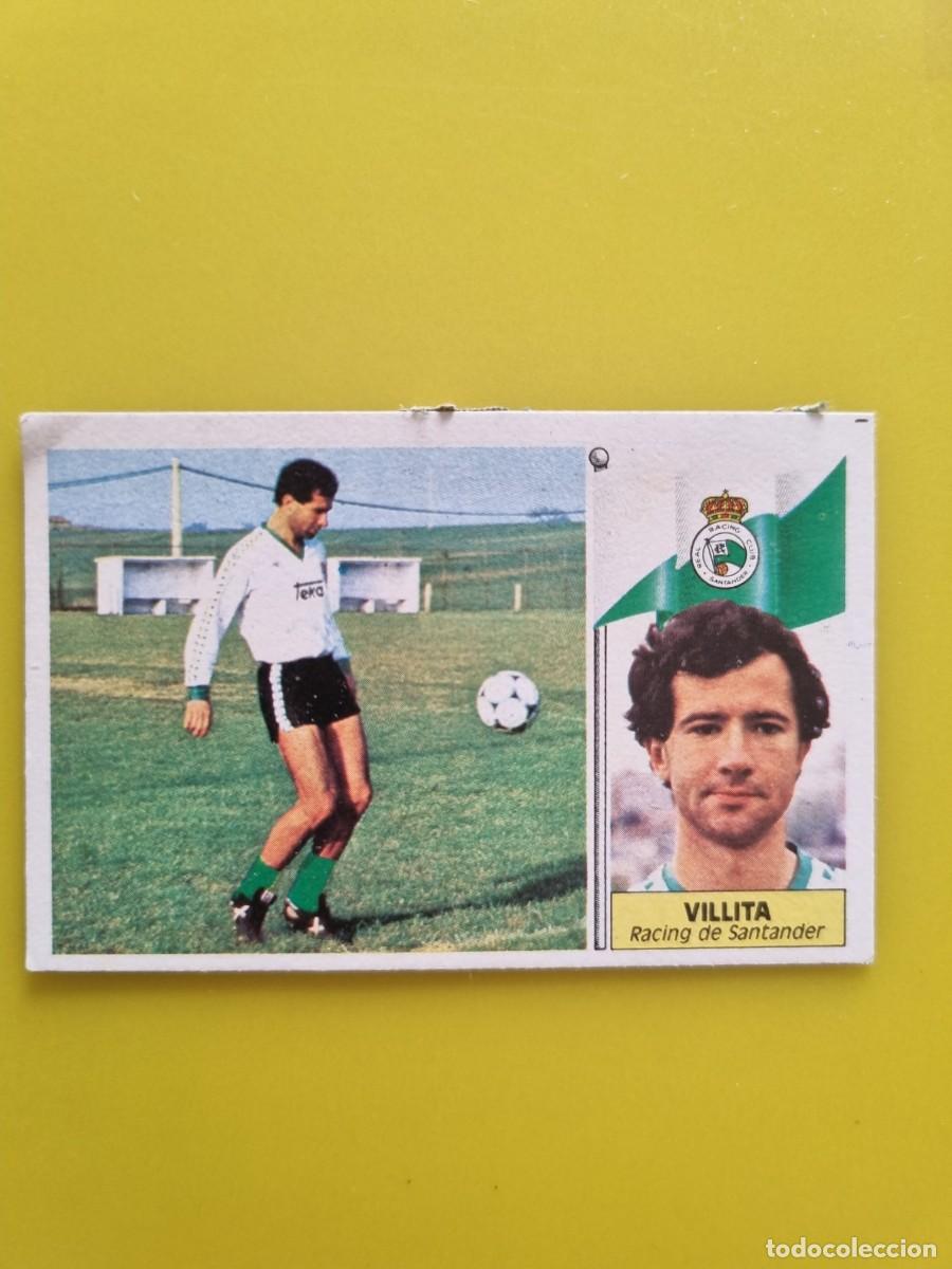 Cromos de f&uacute;tbol: CROMO LIGA ESTE 86 87 1986 1987 DESPEGADO VILLITA RACING DE SANTANDER AR1026