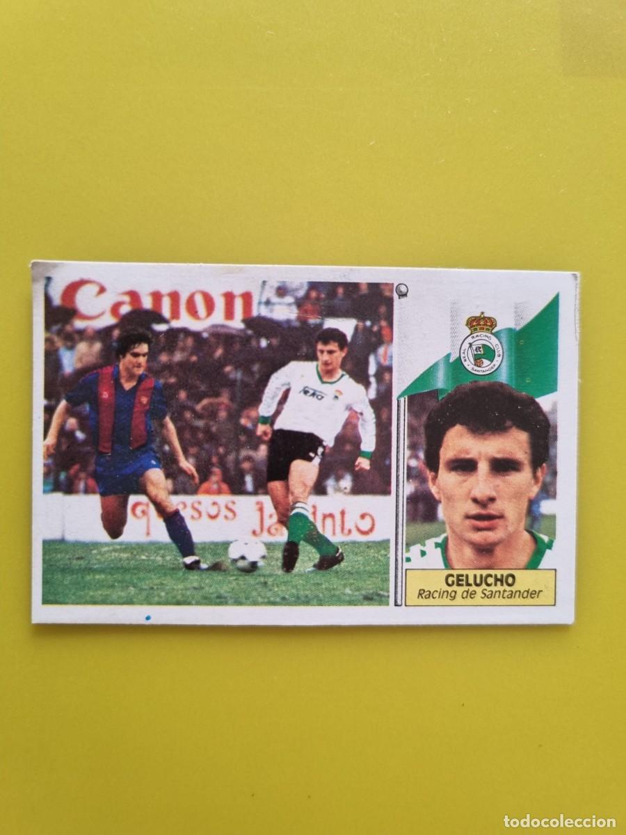Cromos de f&uacute;tbol: CROMO LIGA ESTE 86 87 1986 1987 DESPEGADO GELUCHO RACING DE SANTANDER AR1026