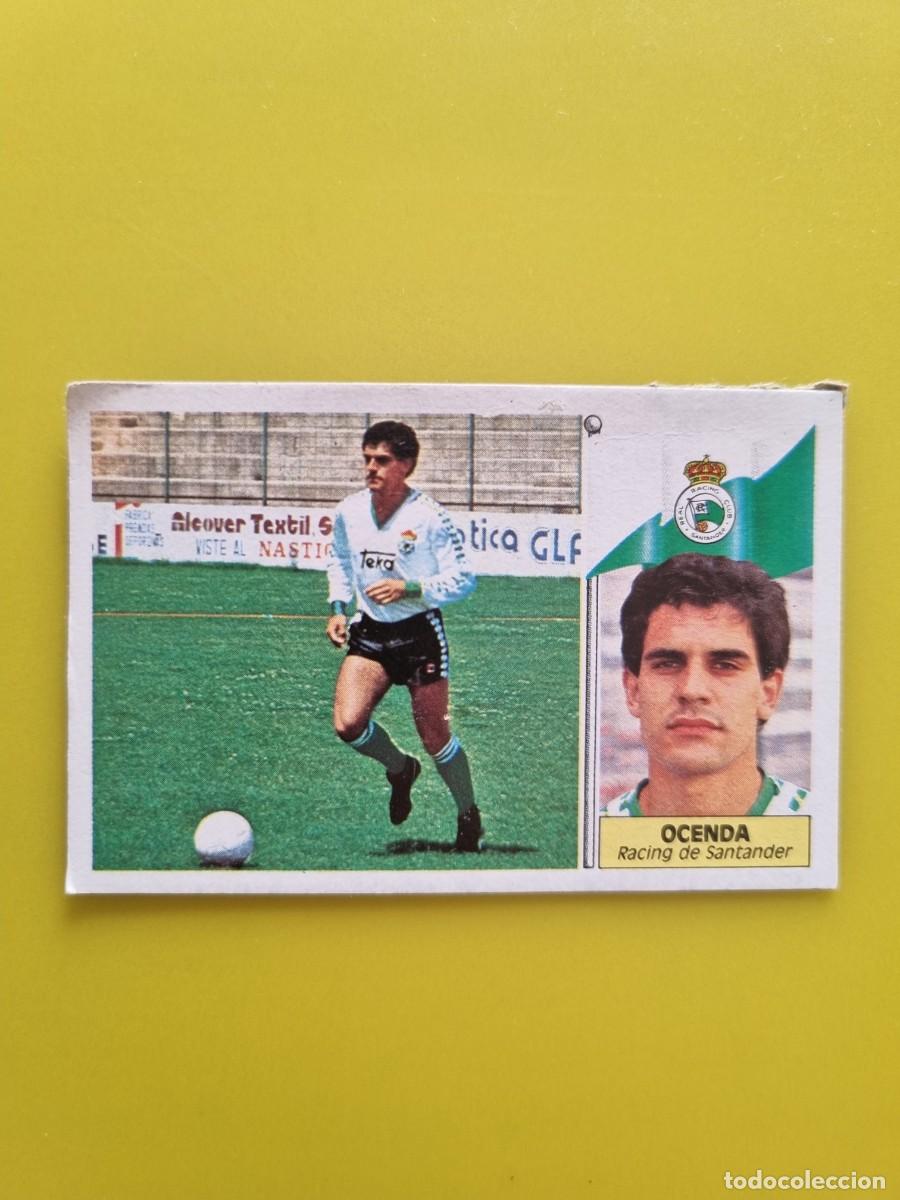 Cromos de f&uacute;tbol: CROMO LIGA ESTE 86 87 1986 1987 DESPEGADO OCENDA COLOCA RACING DE SANTANDER AR1026