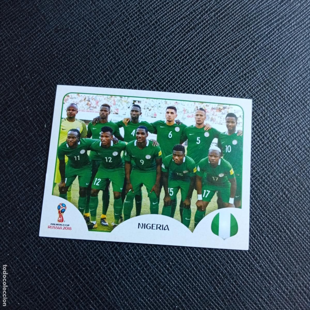 Cromos de f&uacute;tbol: 333 ALINEACIO NIGERIA PANINI MUNDIAL RUSIA 2018 CROMO FUTBOL 18 - SIN PEGAR - /CJ2 ...