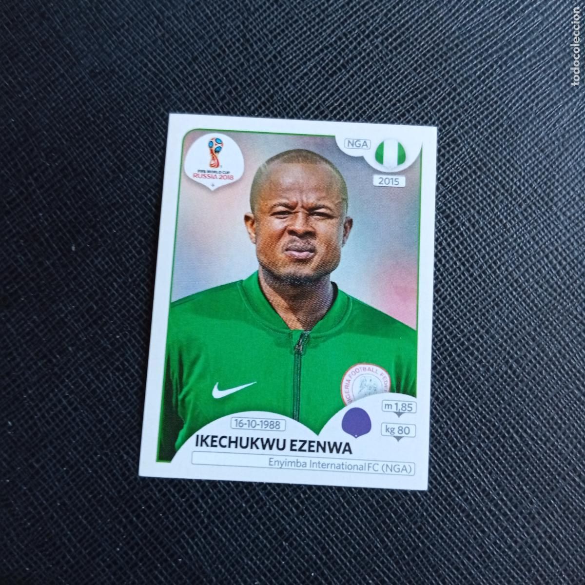 Cromos de f&uacute;tbol: 334 EZENWA NIGERIA PANINI MUNDIAL RUSIA 2018 CROMO FUTBOL 18 - SIN PEGAR - /CJ2