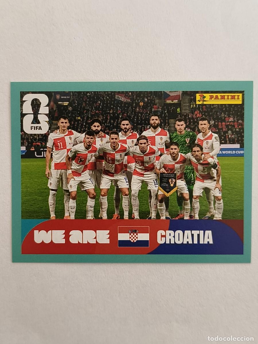Cromos de f&uacute;tbol: #CRO13 ALINEACION (CROACIA) MUNDIAL 2026 PANINI