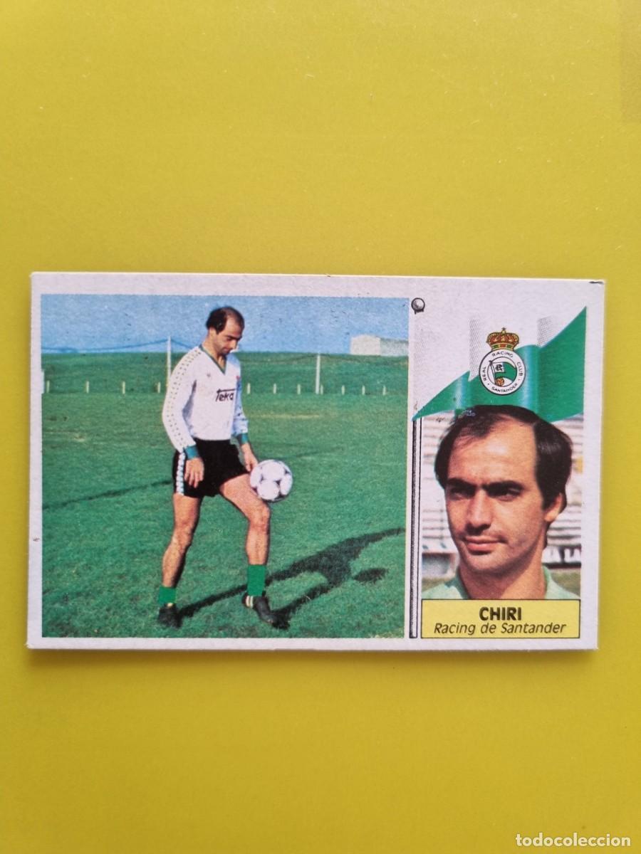 Cromos de Futebol: CROMO LIGA ESTE 86 87 1986 1987 NUNCA PEGADO SIN PEGAR CHIRI RACING DE SANTANDER AR1026