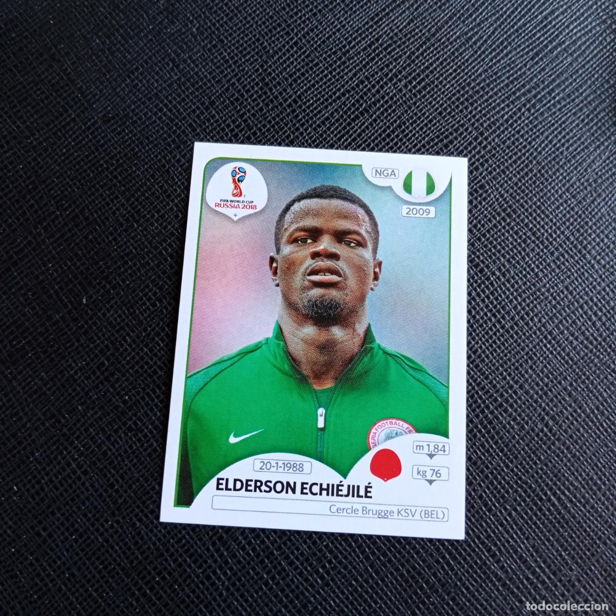 Cromos de Futebol: 335 ECHIEJILE NIGERIA PANINI MUNDIAL RUSIA 2018 CROMO FUTBOL 18 - SIN PEGAR - /CJ2