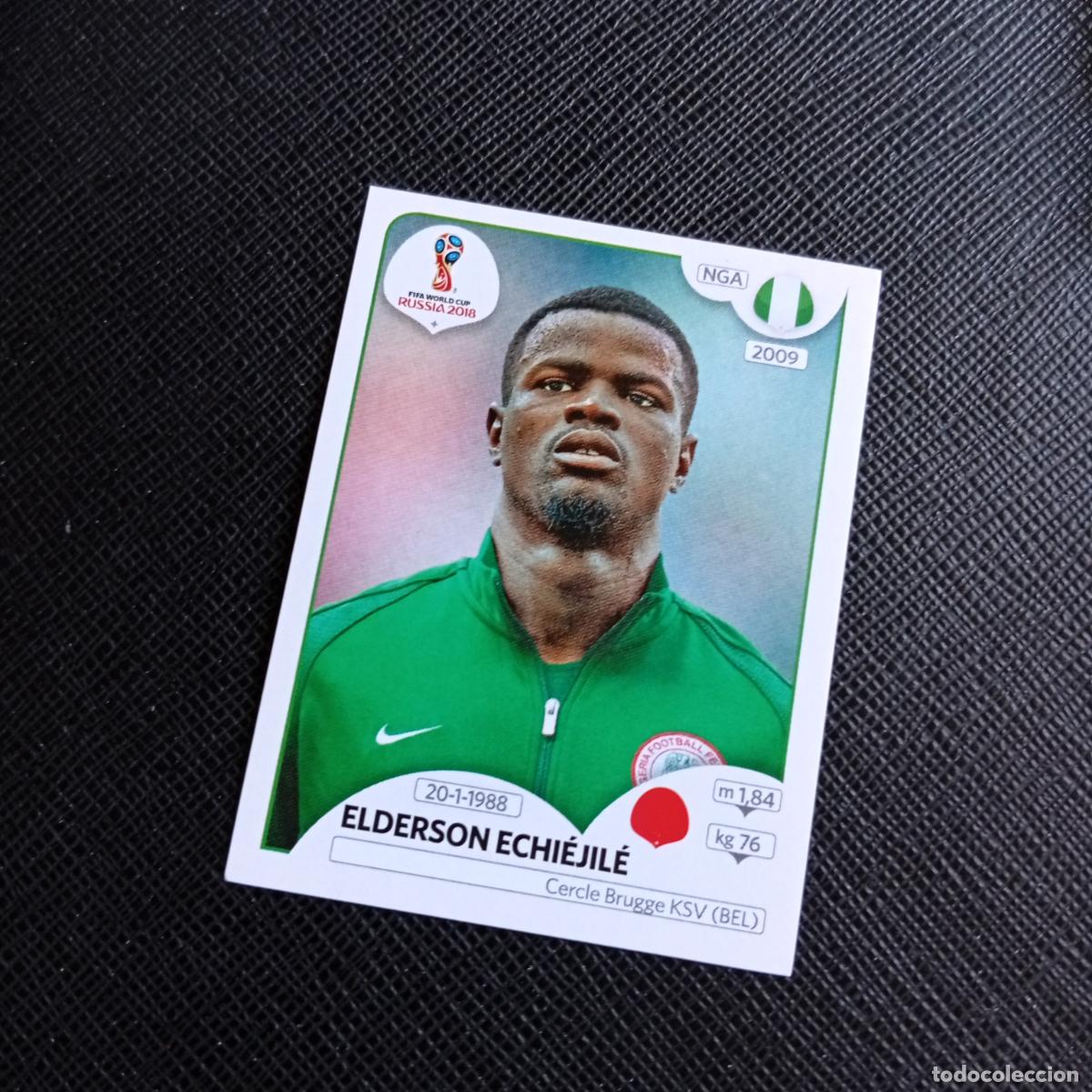 Cromos de f&uacute;tbol: 335 ECHIEJILE NIGERIA PANINI MUNDIAL RUSIA 2018 CROMO FUTBOL 18 - SIN PEGAR - /CJ2 ..