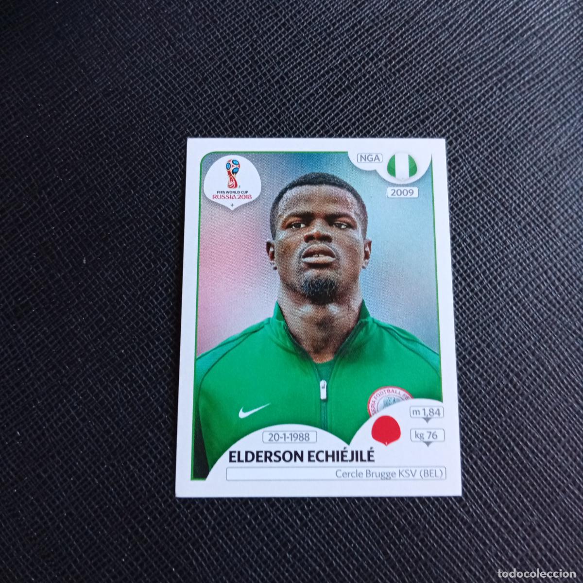 Cromos de f&uacute;tbol: 335 ECHIEJILE NIGERIA PANINI MUNDIAL RUSIA 2018 CROMO FUTBOL 18 - SIN PEGAR - /CJ2 ...