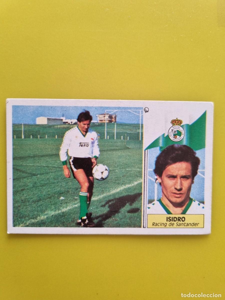 Cromos de f&uacute;tbol: CROMO LIGA ESTE 86 87 1986 1987 NUNCA PEGADO SIN PEGAR ISIDRO RACING DE SANTANDER AR1026