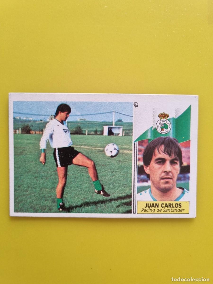 Cromos de f&uacute;tbol: CROMO LIGA ESTE 86 87 1986 1987 NUNCA PEGADO SIN PEGAR JUAN CARLOS RACING DE SANTANDER AR1026