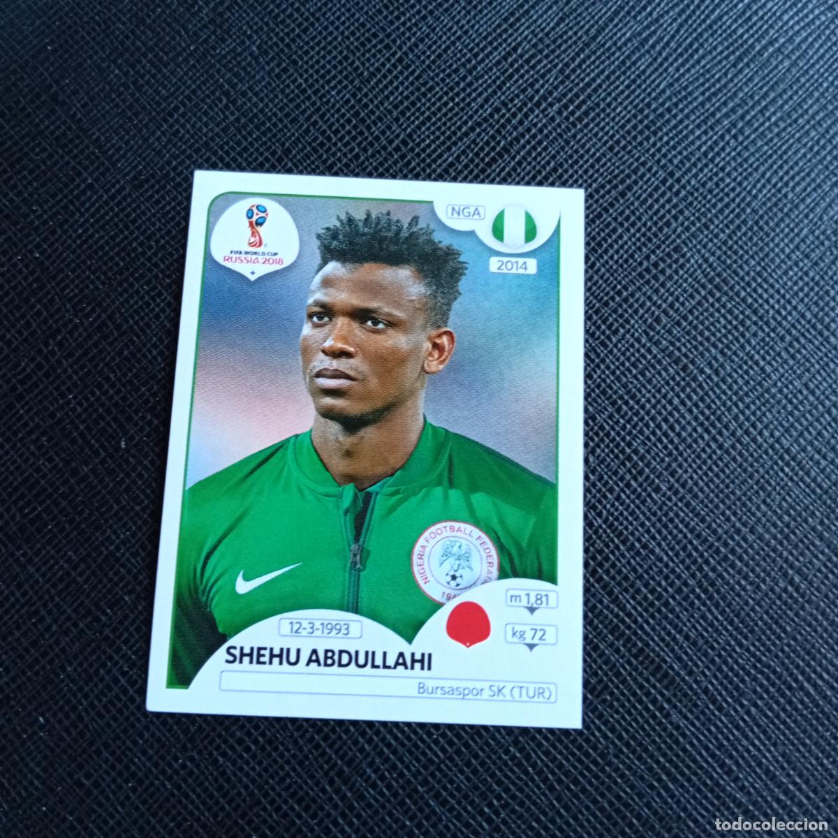 Cromos de f&uacute;tbol: 336 ABULLAHI NIGERIA PANINI MUNDIAL RUSIA 2018 CROMO FUTBOL 18 - SIN PEGAR - /CJ2 ...