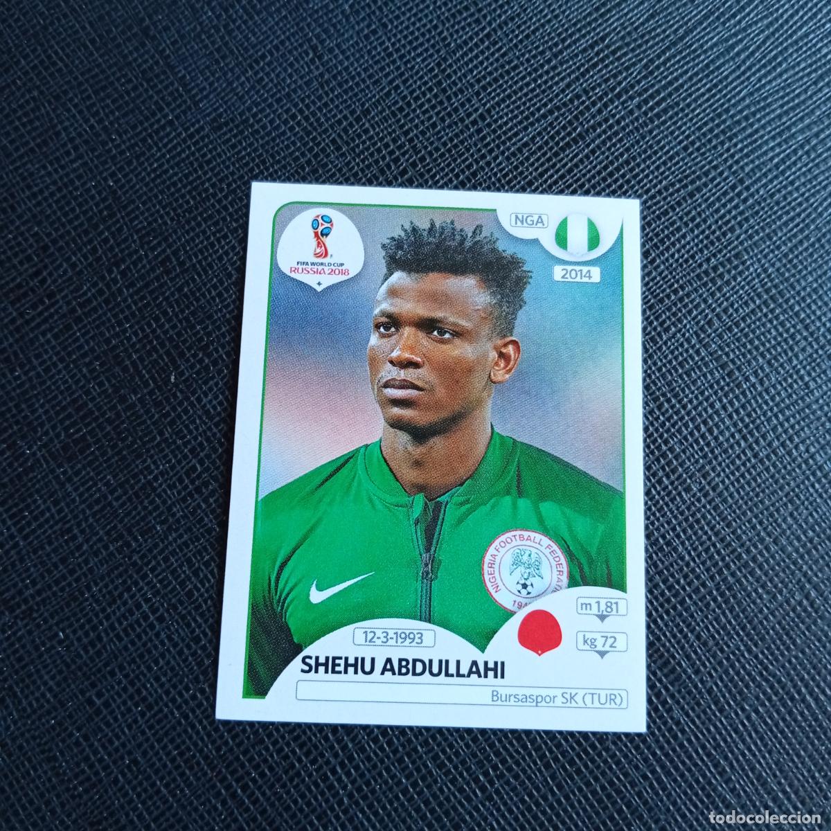 Cromos de f&uacute;tbol: 336 ABULLAHI NIGERIA PANINI MUNDIAL RUSIA 2018 CROMO FUTBOL 18 - SIN PEGAR - /CJ2 ..