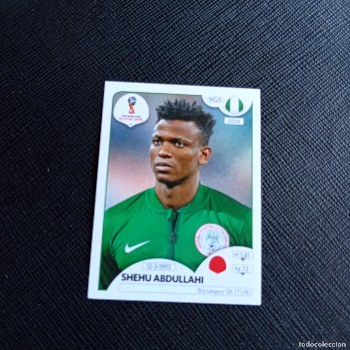 Cromos de f&uacute;tbol: 336 ABULLAHI NIGERIA PANINI MUNDIAL RUSIA 2018 CROMO FUTBOL 18 - SIN PEGAR - /CJ2 ..