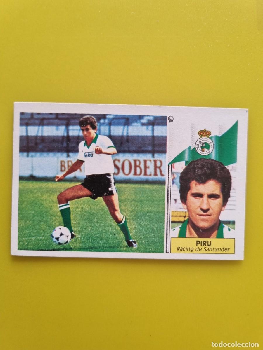 Cromos de f&uacute;tbol: CROMO LIGA ESTE 86 87 1986 1987 NUNCA PEGADO SIN PEGAR PIRU RACING DE SANTANDER AR1026