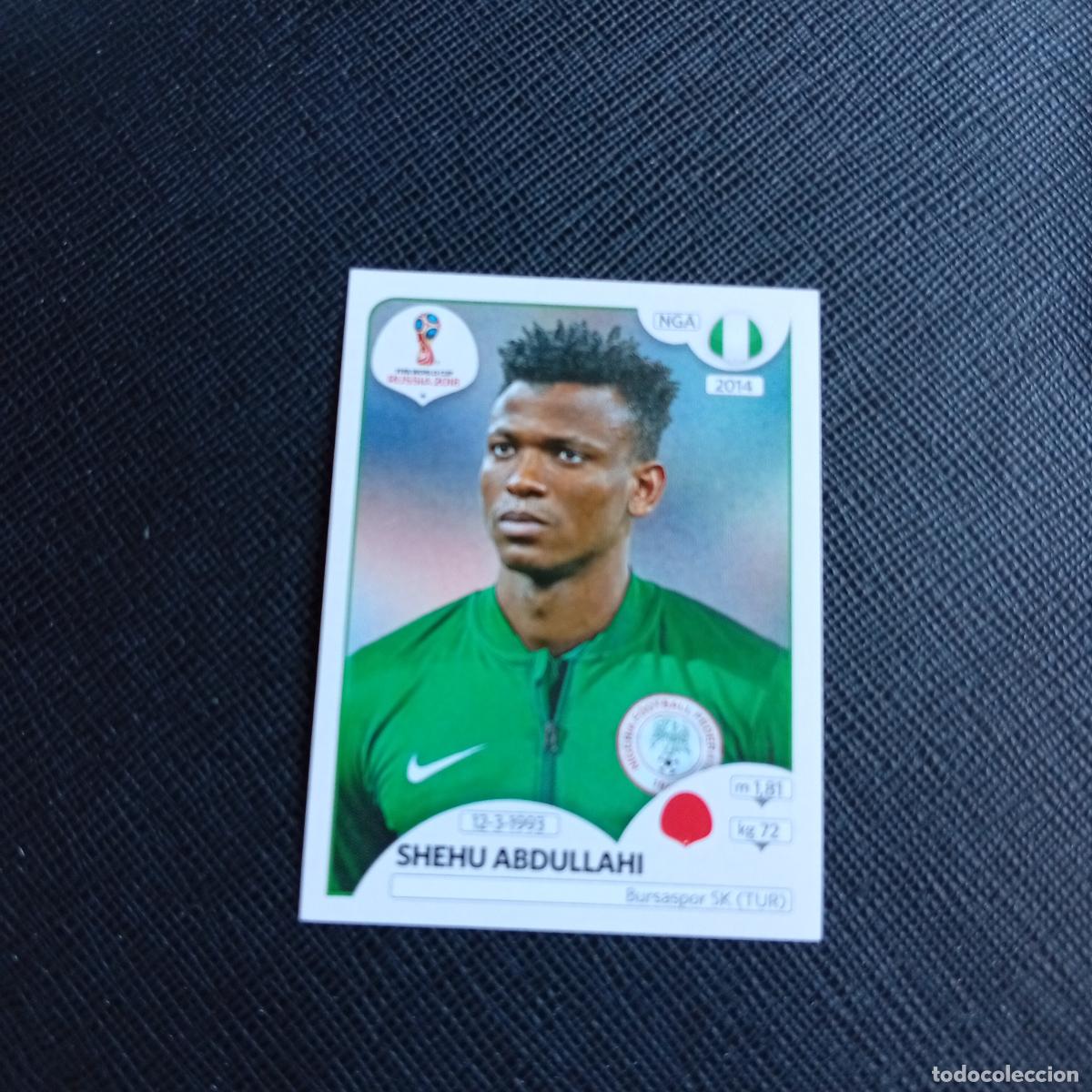 Cromos de f&uacute;tbol: 336 ABULLAHI NIGERIA PANINI MUNDIAL RUSIA 2018 CROMO FUTBOL 18 - SIN PEGAR - /CJ2 .