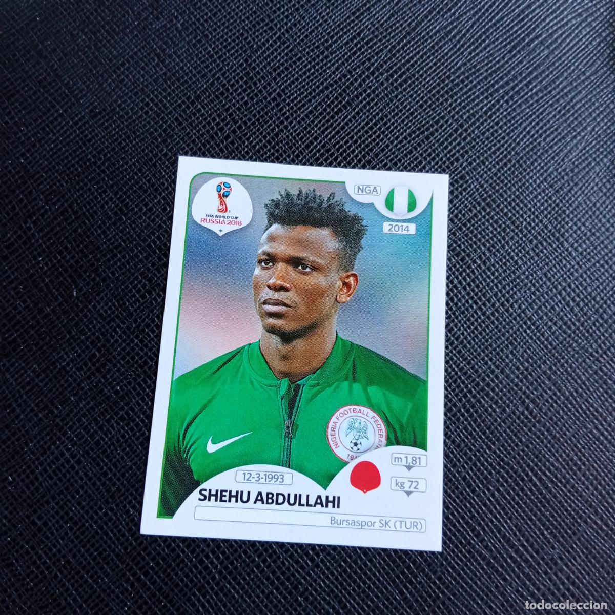 Cromos de f&uacute;tbol: 336 ABULLAHI NIGERIA PANINI MUNDIAL RUSIA 2018 CROMO FUTBOL 18 - SIN PEGAR - /CJ2 .