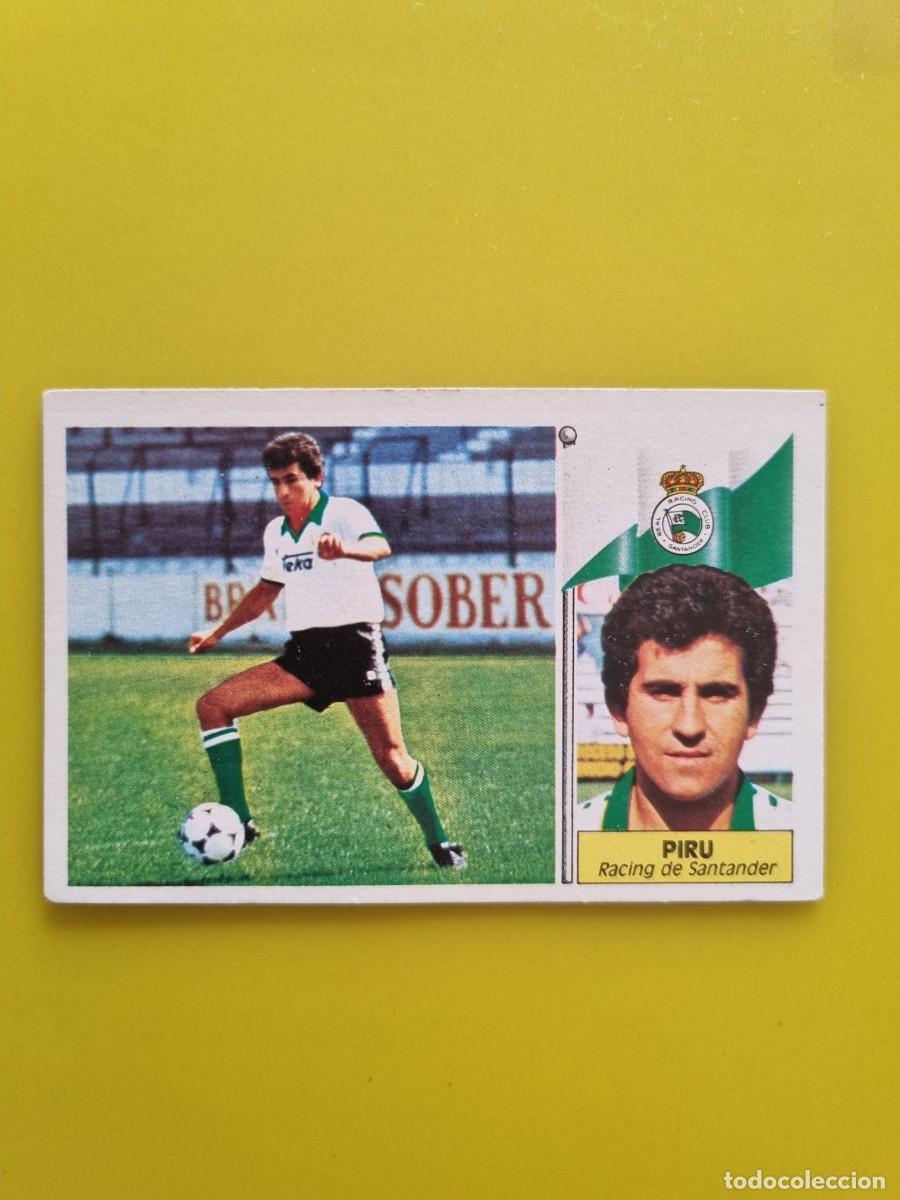 Cromos de f&uacute;tbol: CROMO LIGA ESTE 86 87 1986 1987 NUNCA PEGADO SIN PEGAR PIRU RACING DE SANTANDER AR1026