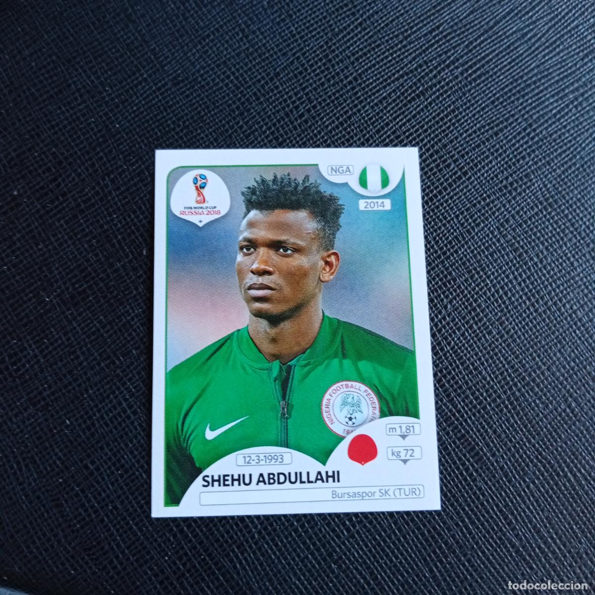 Cromos de f&uacute;tbol: 336 ABULLAHI NIGERIA PANINI MUNDIAL RUSIA 2018 CROMO FUTBOL 18 - SIN PEGAR - /CJ2