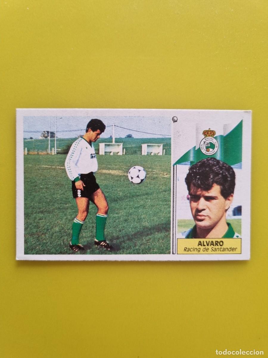 Cromos de f&uacute;tbol: CROMO LIGA ESTE 86 87 1986 1987 NUNCA PEGADO SIN PEGAR ALVARO RACING DE SANTANDER AR1026