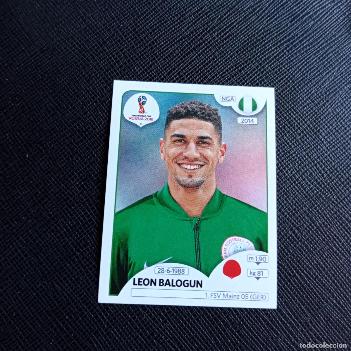 Cromos de f&uacute;tbol: 338 LEON BALOGUN NIGERIA PANINI MUNDIAL RUSIA 2018 CROMO FUTBOL 18 - SIN PEGAR - /CJ2