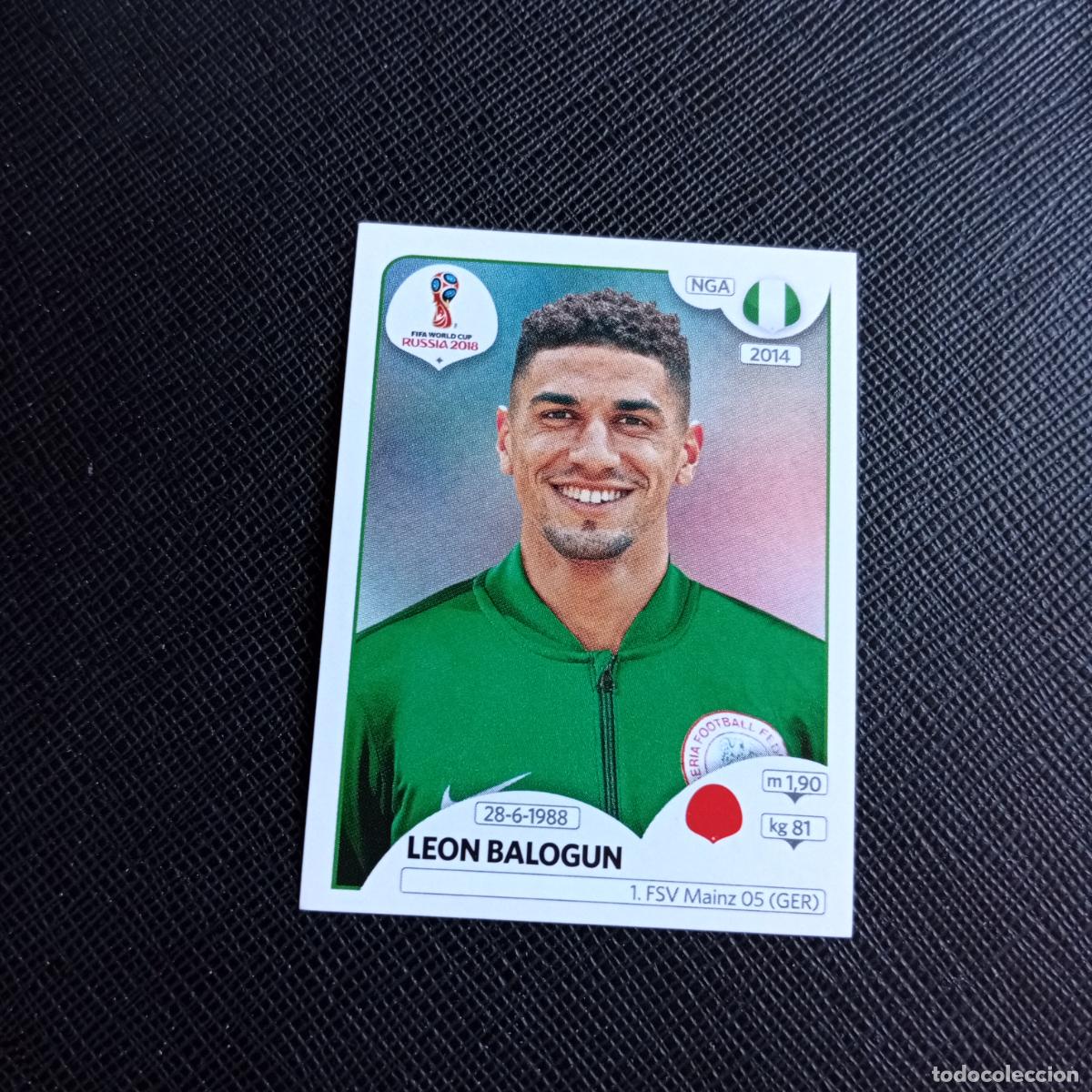 Cromos de f&uacute;tbol: 338 LEON BALOGUN NIGERIA PANINI MUNDIAL RUSIA 2018 CROMO FUTBOL 18 - SIN PEGAR - /CJ2 .