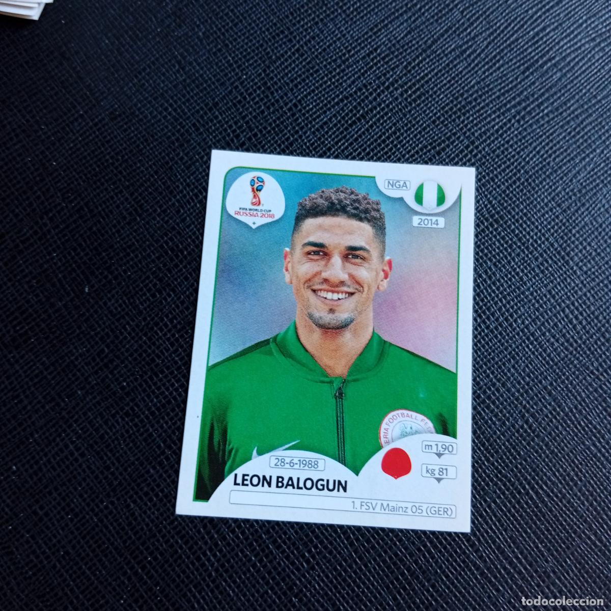 Cromos de f&uacute;tbol: 338 LEON BALOGUN NIGERIA PANINI MUNDIAL RUSIA 2018 CROMO FUTBOL 18 - SIN PEGAR - /CJ2 ..