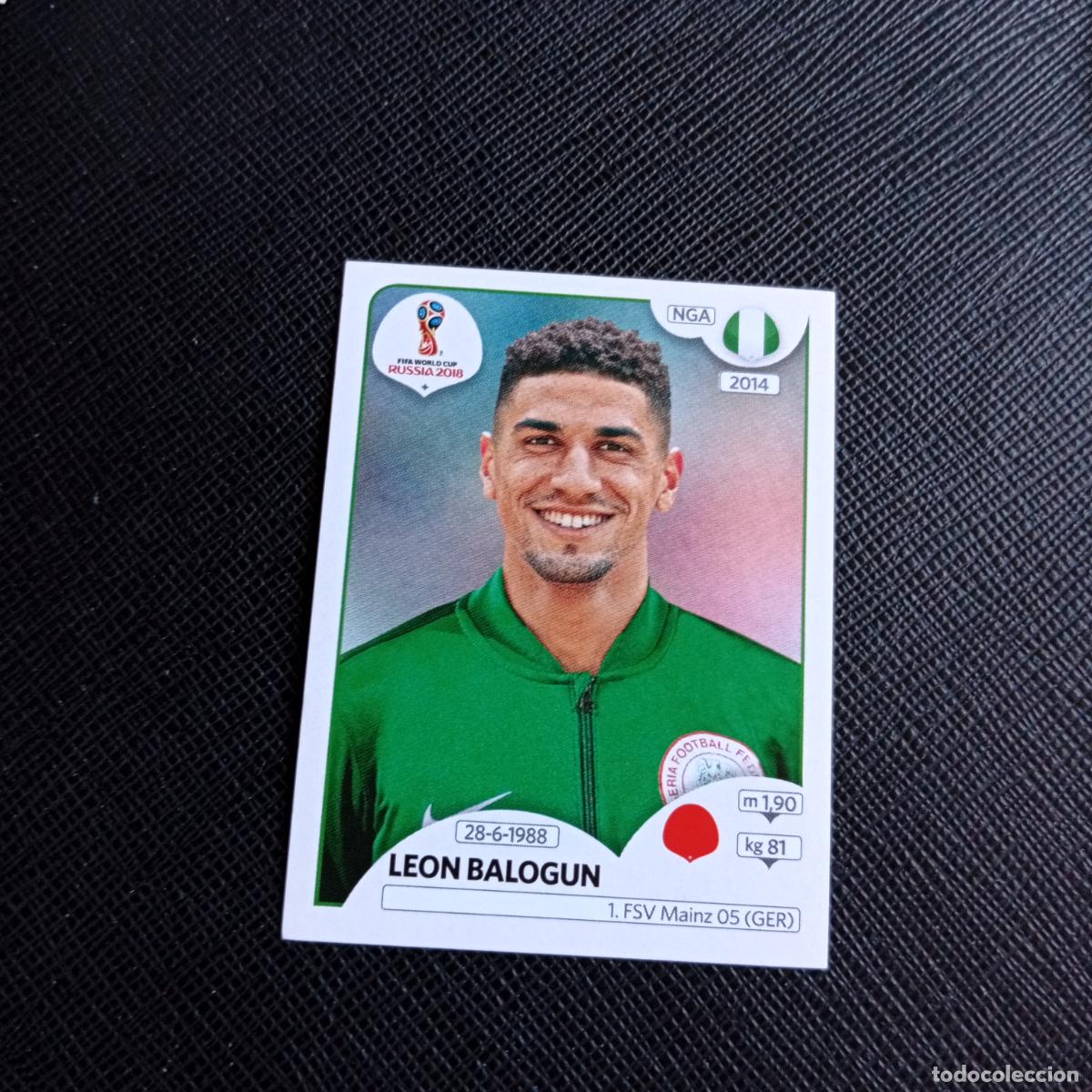 Cromos de f&uacute;tbol: 338 LEON BALOGUN NIGERIA PANINI MUNDIAL RUSIA 2018 CROMO FUTBOL 18 - SIN PEGAR - /CJ2 ...