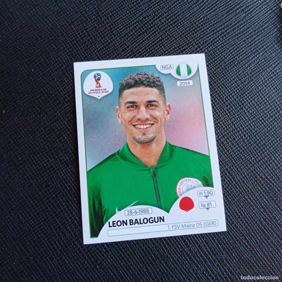 Cromos de f&uacute;tbol: 338 LEON BALOGUN NIGERIA PANINI MUNDIAL RUSIA 2018 CROMO FUTBOL 18 - SIN PEGAR - /CJ2 ....