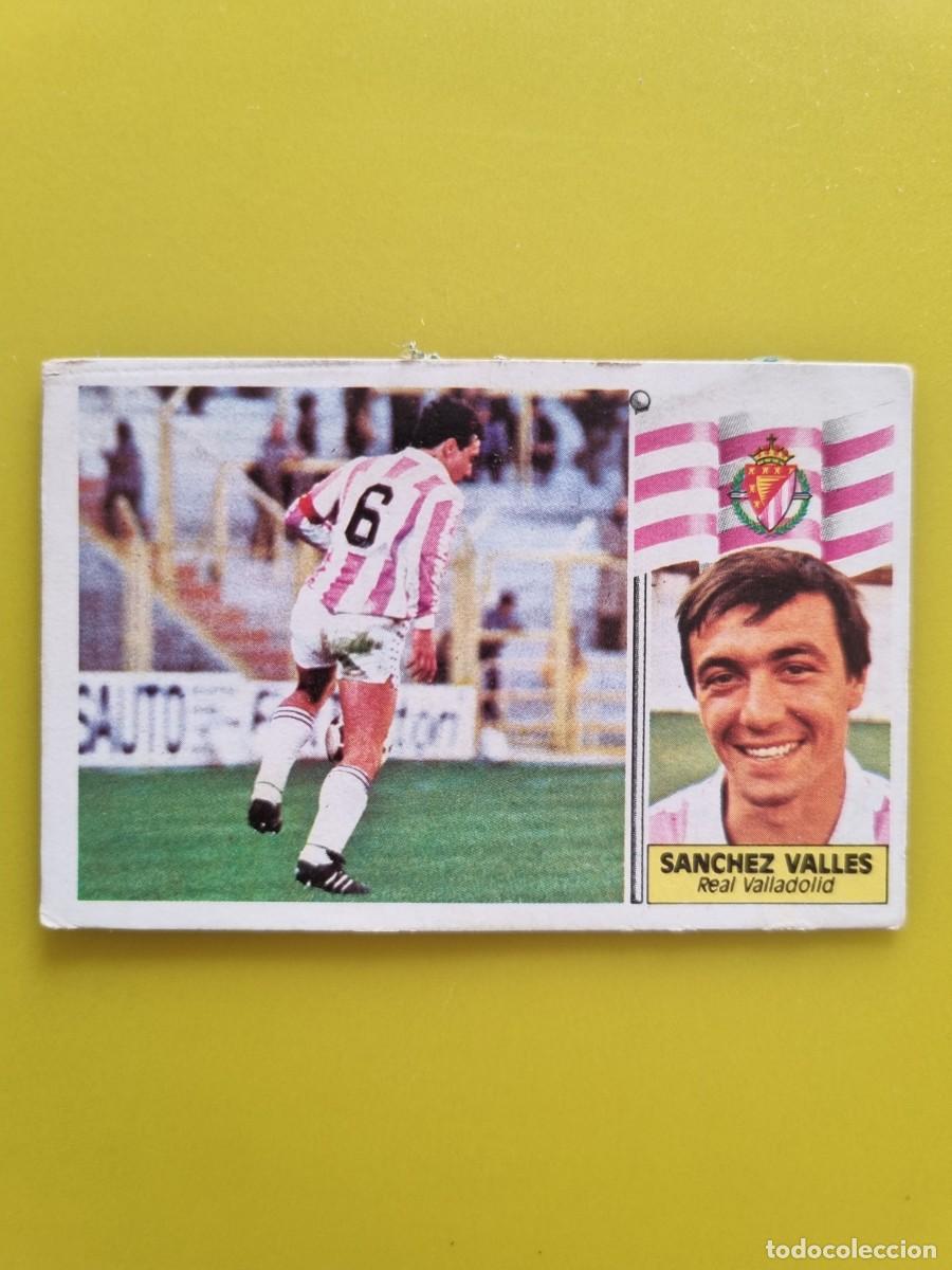 Cromos de f&uacute;tbol: CROMO LIGA ESTE 86 87 1986 1987 DESPEGADO SANCHEZ VALLES REAL VALLADOLID AR1026