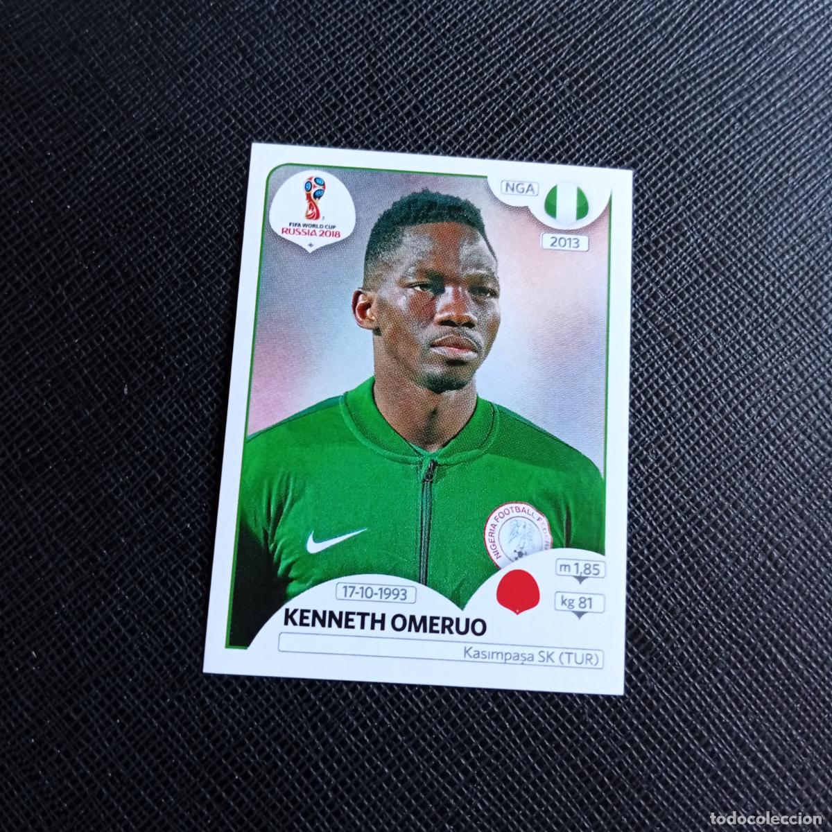 Cromos de f&uacute;tbol: 339 OMERUO NIGERIA PANINI MUNDIAL RUSIA 2018 CROMO FUTBOL 18 - SIN PEGAR - /CJ2 ...