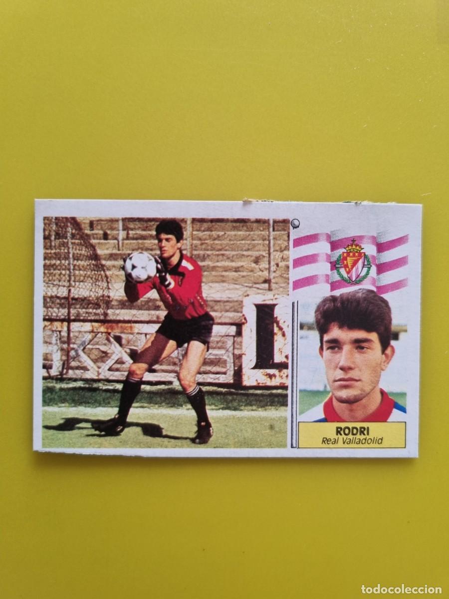 Cromos de f&uacute;tbol: CROMO LIGA ESTE 86 87 1986 1987 DESPEGADO RODRI REAL VALLADOLID AR1026
