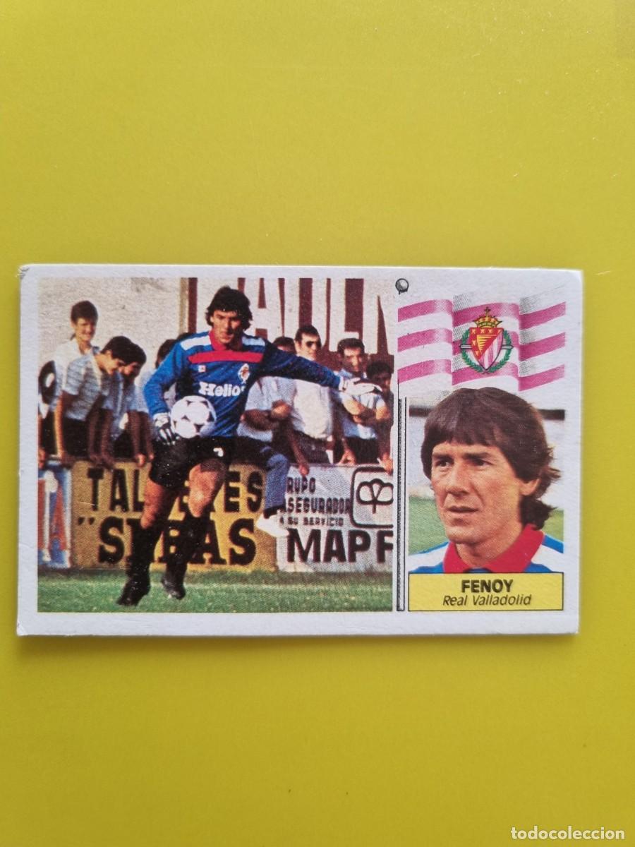 Cartes &agrave; collectionner de Football: CROMO LIGA ESTE 86 87 1986 1987 DESPEGADO FENOY REAL VALLADOLID AR1026