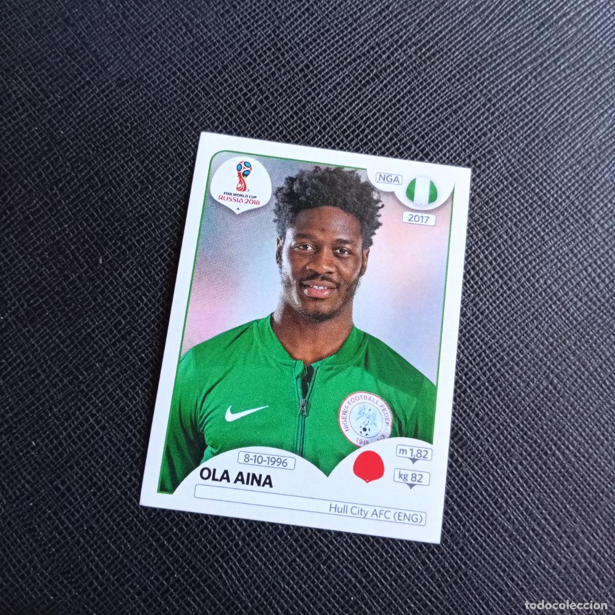 Cartes &agrave; collectionner de Football: 340 OLA AINA NIGERIA PANINI MUNDIAL RUSIA 2018 CROMO FUTBOL 18 - SIN PEGAR - /CJ2 .